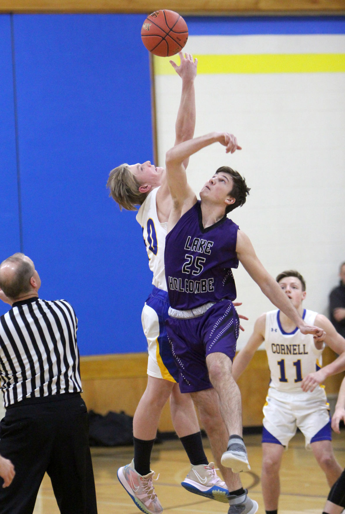 Lake Holcombe at Cornell boys basketball 1-14-22